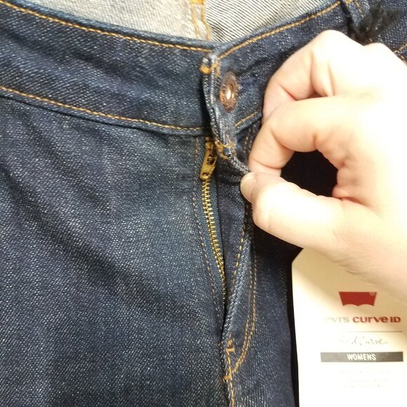 Levis Jeans Bold Curve ID Boot Womens Plus 20 20/M Denim Bootcut - Picture 5 of 14